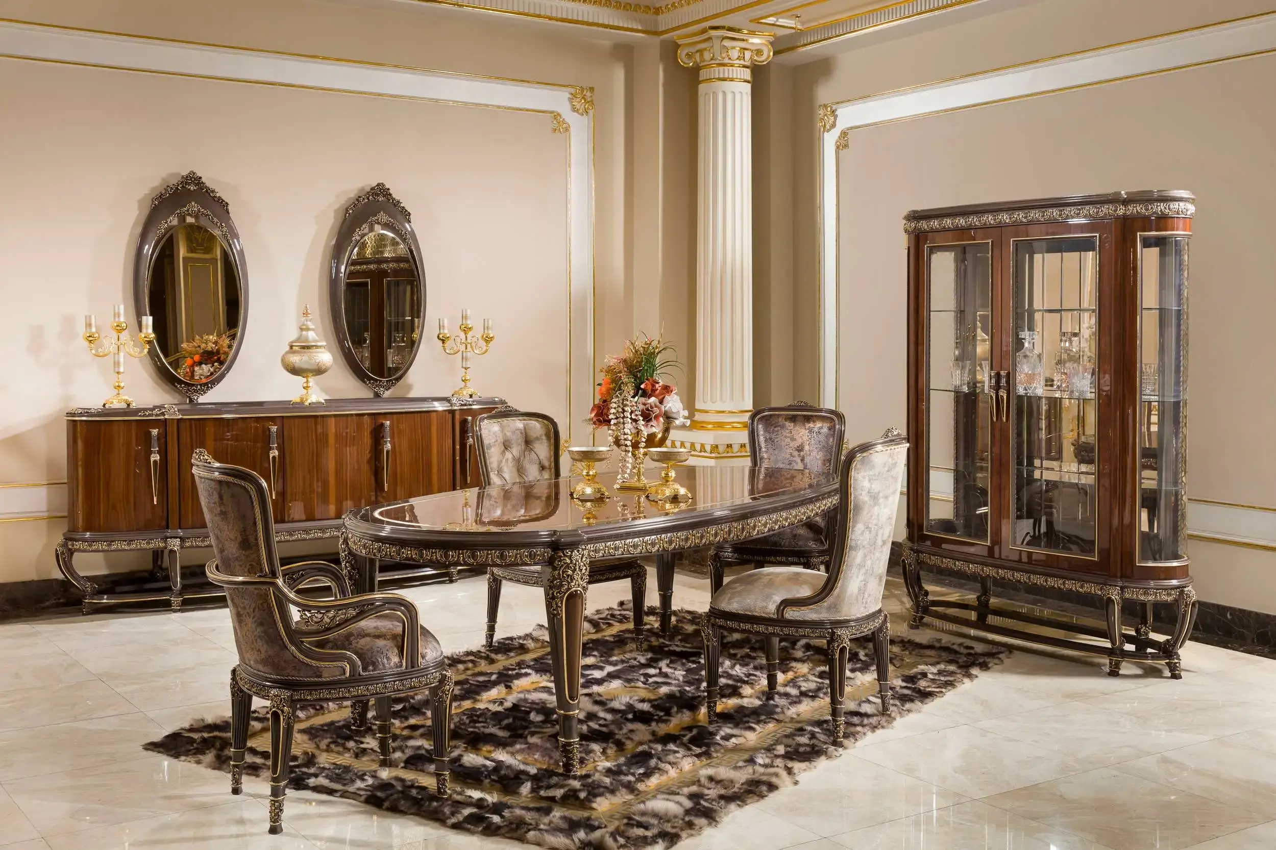 Elegance Yemek Odası Takımı-My Luxury Mobilya