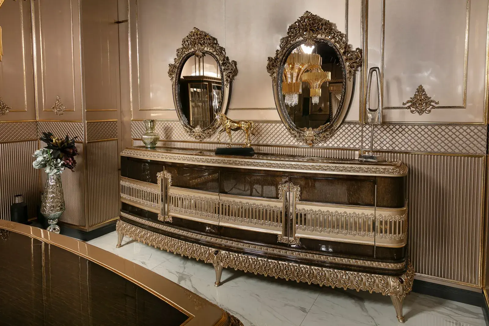 Empire Yemek Odası Takımı 11 Empire Yemek Odası Takımı-My Luxury Mobilya- (10)