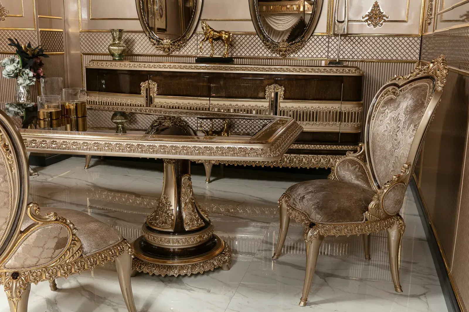 Empire Yemek Odası Takımı 15 Empire Yemek Odası Takımı-My Luxury Mobilya- (14)