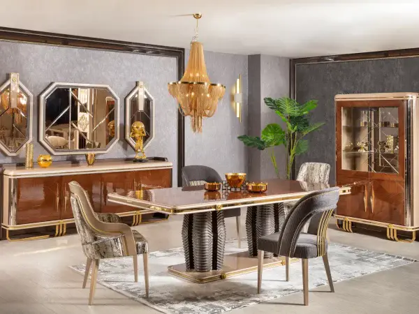 Versace Yemek Odası Takımı
